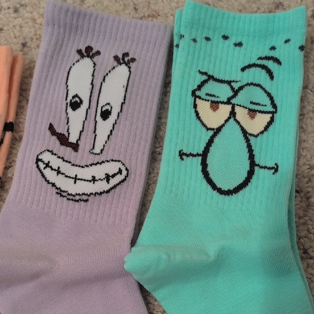SpongeBob SquarePants Character Socks Set - Picture 4 of 4